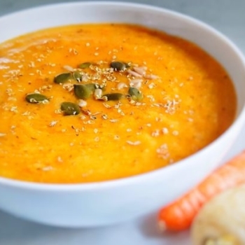 Easy, Healthy Carrot & Parsnip Soup Recipe