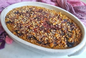 Healthy Plum Bake Recipe